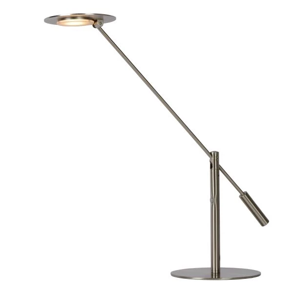 Lucide ANSELMO - Desk lamp - LED Dim. - 1x9W 3000K - Satin Chrome - detail 5